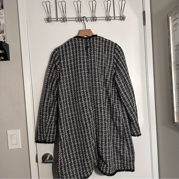 H&M Black and White tweeted Blazer - Picture 7 of 7